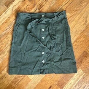 Talbot's button down skirt